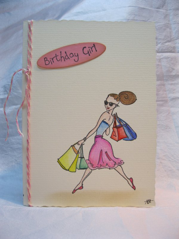 Geburtstagskarte - Birthday Girl